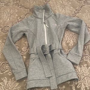 Ladies North Face sweatshirt jacket